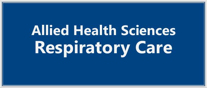 learn more about allied health sciences respiratory care major